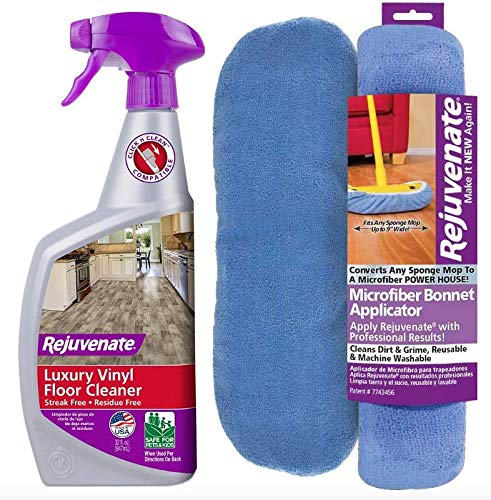 Floor Cleaner | pH Neutral Formula, 32 oz, Streak-Free, Includes Microfiber Bonnet