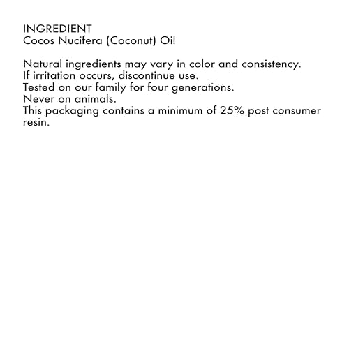 SheaMoisture for Dry Skin Nourishing Hydration 100% Extra Virgin Coconut Oil Soften and Restore Skin and Hair 14.5 oz