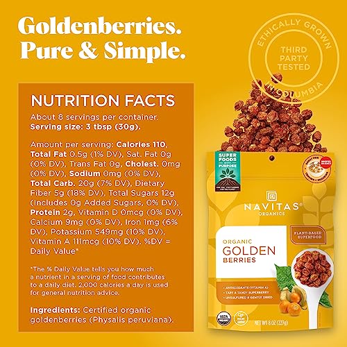 Dried Fruit | Organic, Non-GMO, 8 oz. Bag, Sun-Dried