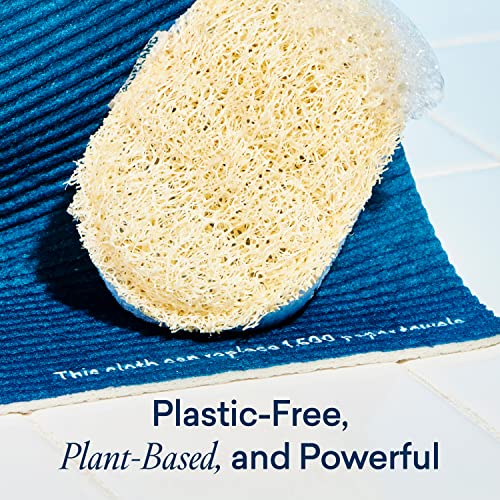 Dish Sponge | 3 Pack, Dual-Sided, Plastic-Free, Plant-Based