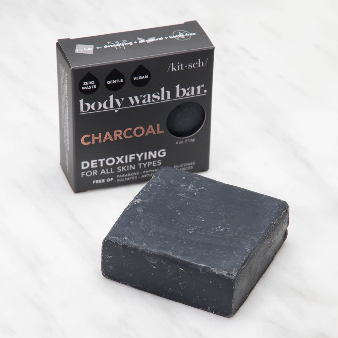 Body Soap | Detoxifying & Vegan, 4 oz