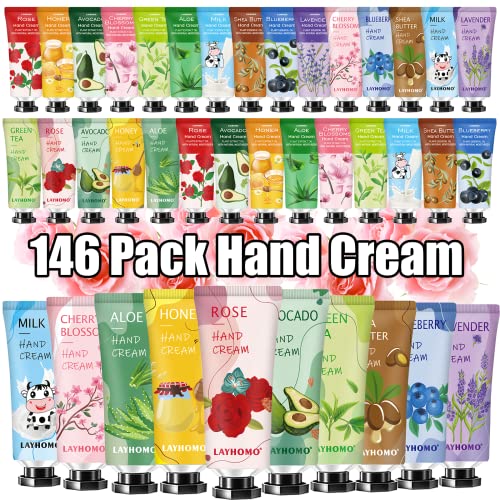 Hand Cream Set | 14 Pack, Moisturizing, Travel Size, Plant Fragrance