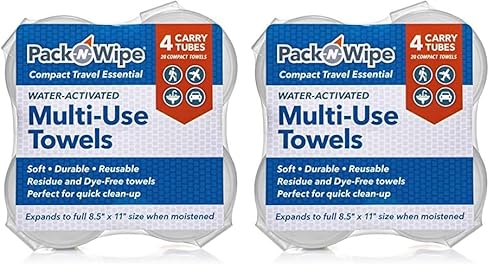 Cleaning Wipes | Absorbent & Durable, 20 Towels, 8.5”x11”