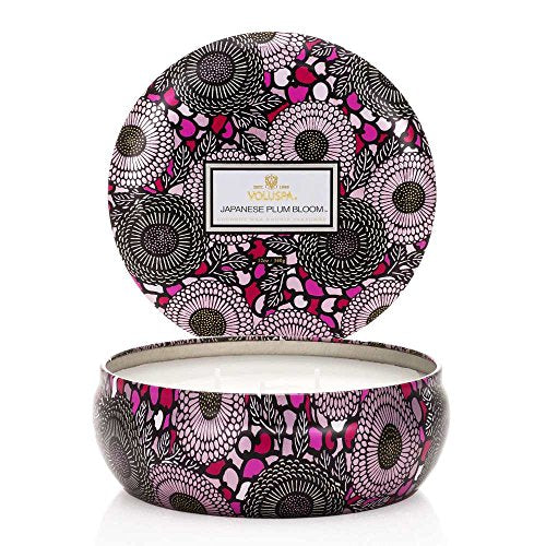 Candle | Japanese Plum Bloom, 12 oz, 40 Hour Burn Time, Vegan