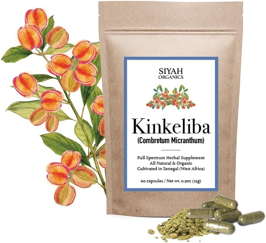 Herbal Supplements | Kinkeliba Tea Leaves, Capsules, & Tea Bags