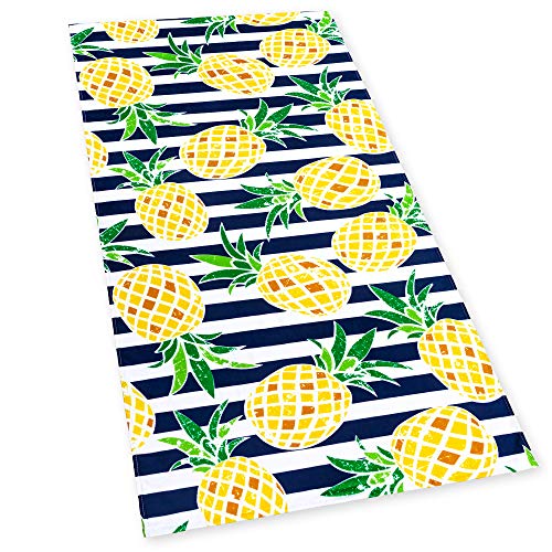 Beach Towel | 30 x 60 inches, 100% Cotton, Navy