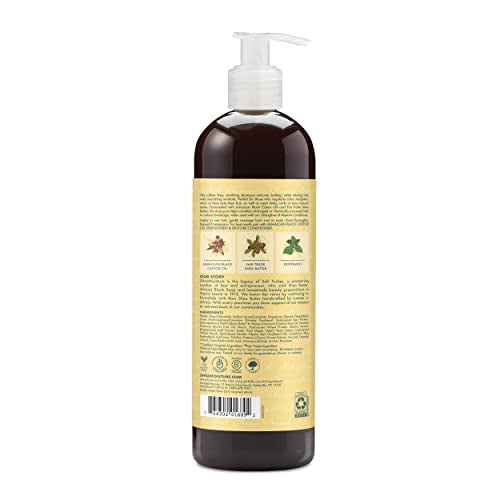 SheaMoisture Strengthen and Restore Shampoo for Damaged Hair Strengthen & Grow to Cleanse and Nourish 24 oz