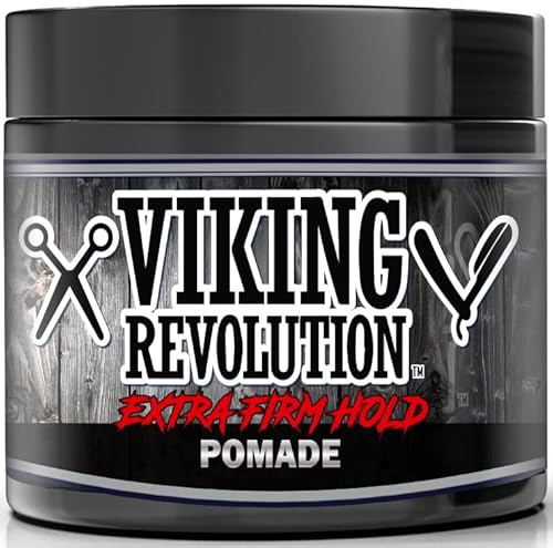 Hair Pomade | Extra Firm Hold, Water-Based, 4oz