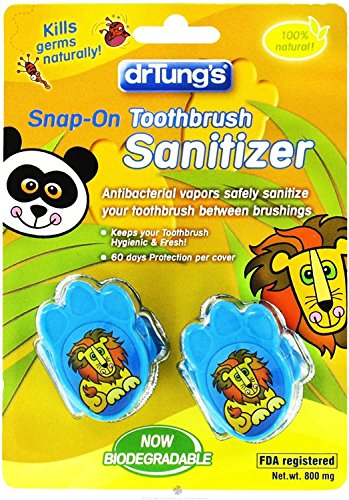 Kids Toothbrush | Snap-on Protection, 2 Count