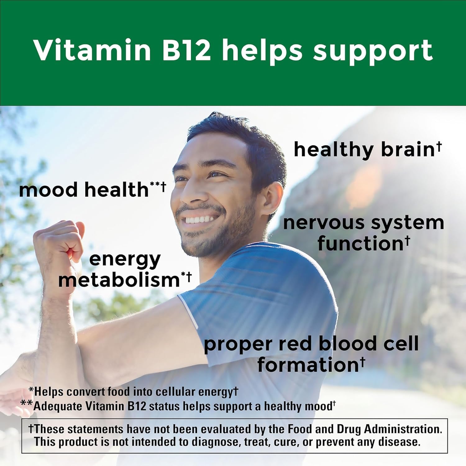 Vitamin B12 1000 Mcg, Dietary Supplement for Energy Metabolism Support, 150 Softgels, 150 Day Supply