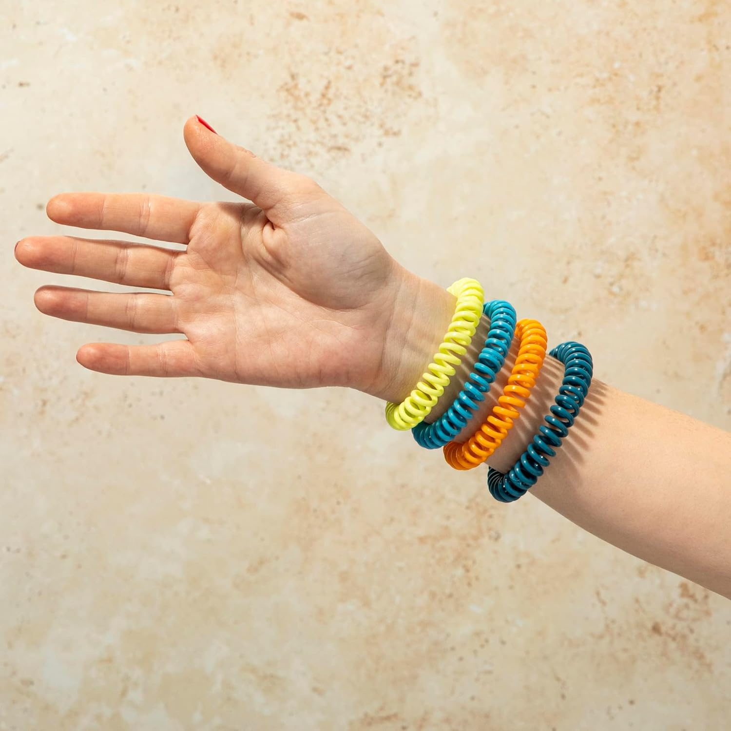 Mosquito Repellent Bracelets | DEET-Free, Essential Oils, 10-Pack