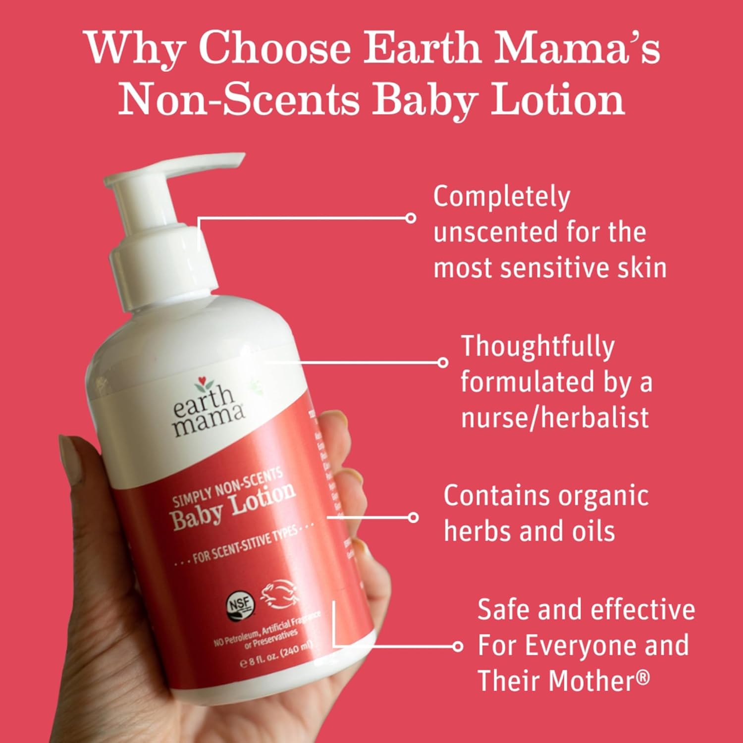 Baby Lotion | Moisturizing Formula, 8 fl oz