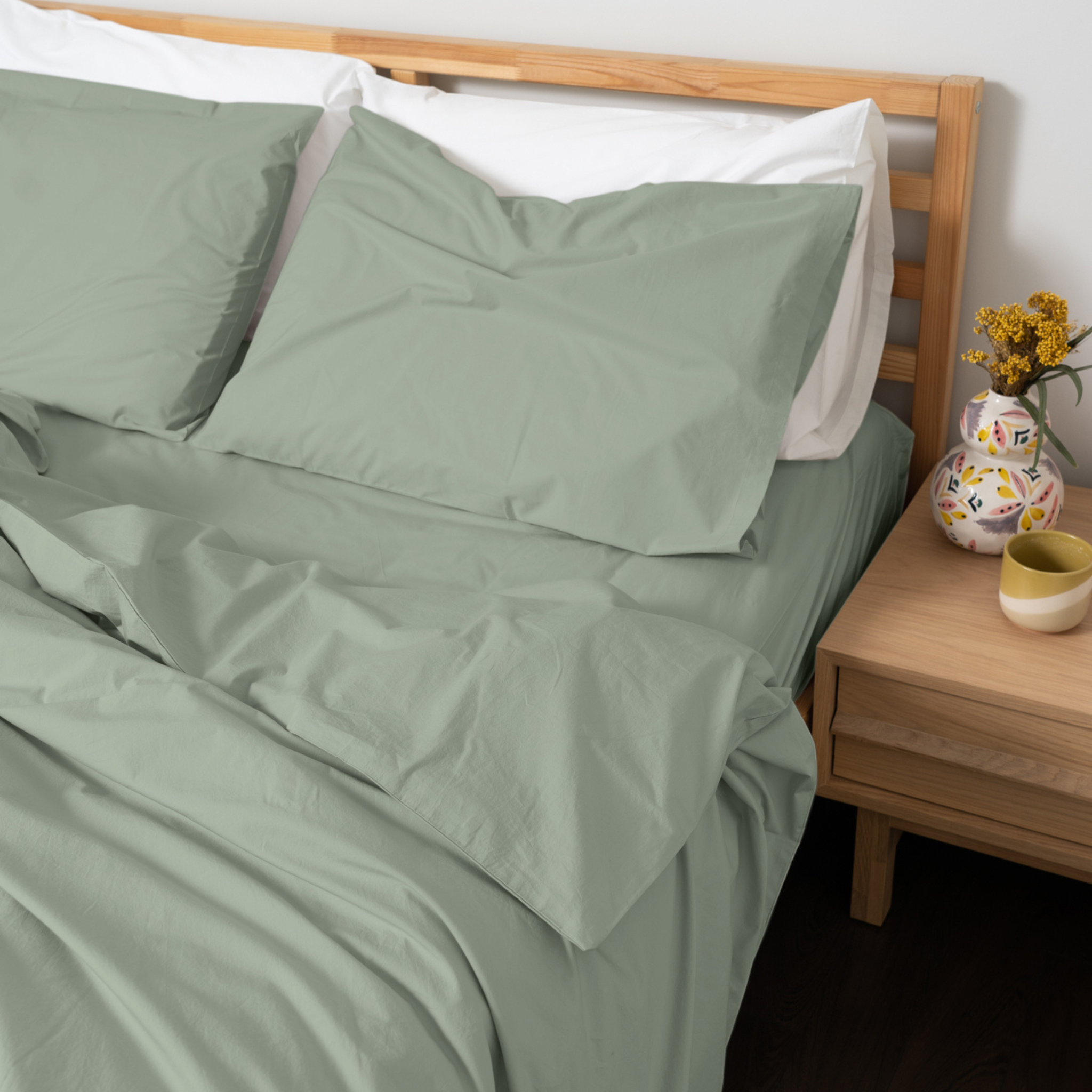 Cool & Crisp Percale Duvet Set