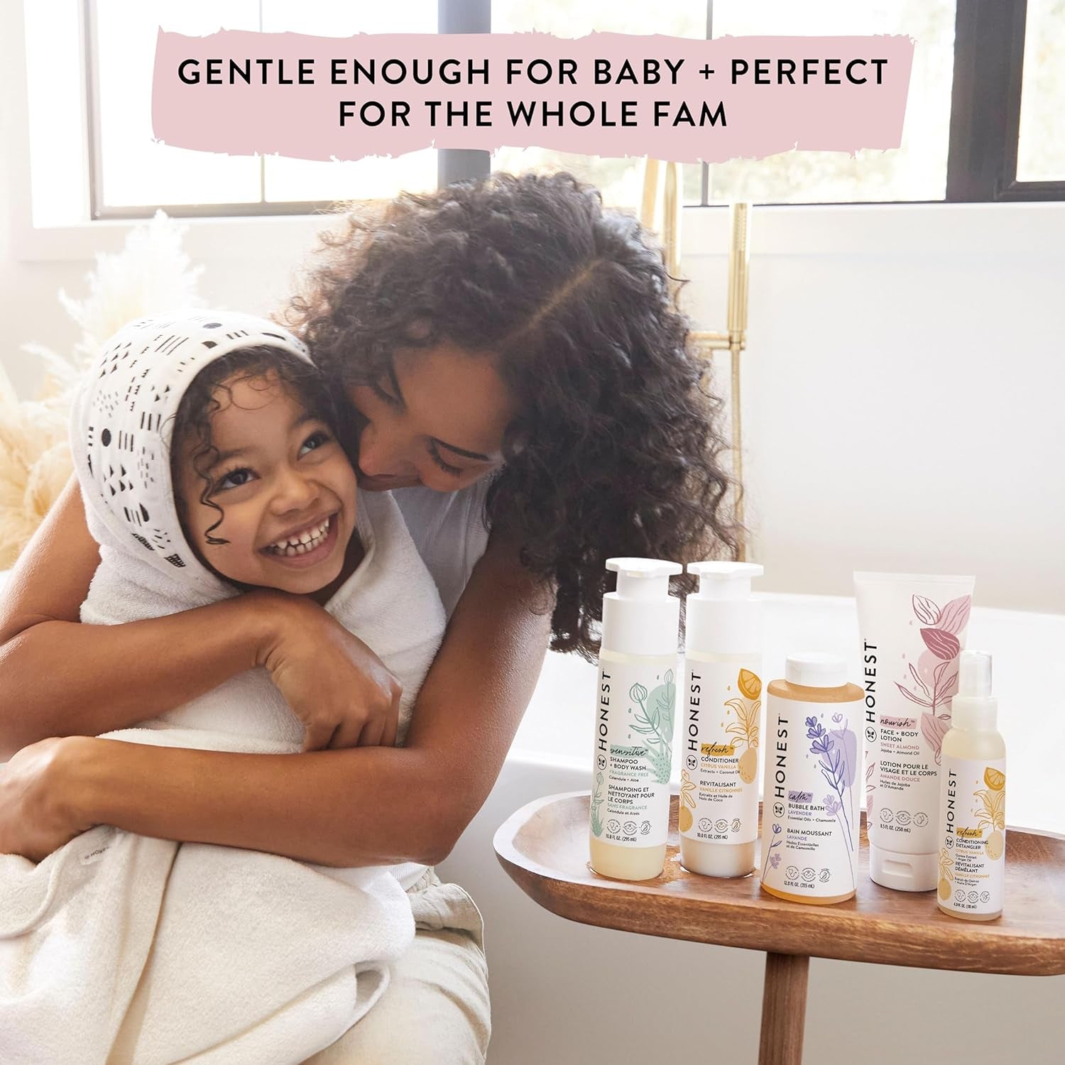 Silicone-Free Conditioner | Gentle for Baby | Naturally Derived, Tear-Free, Hypoallergenic | Lavender Calm, 10 Fl Oz