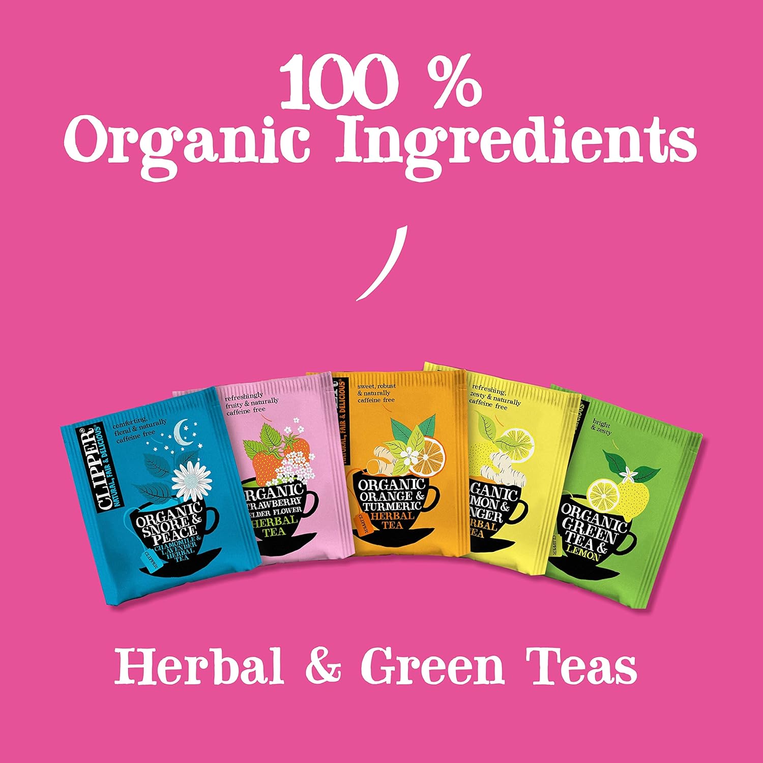 Organic Herbal & Green Tea Selection Gift Box