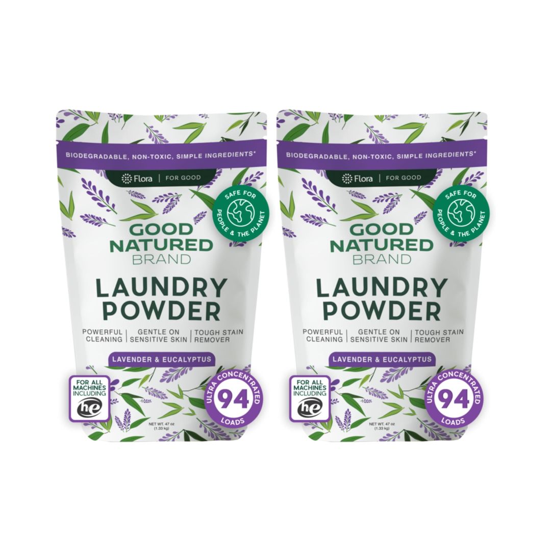Natural Laundry Powder - Lavender & Eucalyptus | 47oz (2-pack)