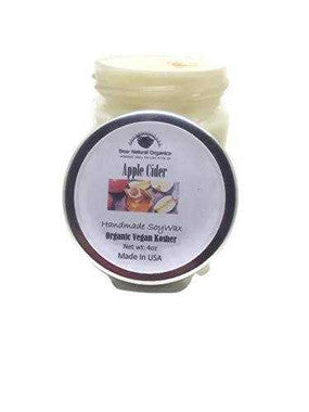 Candle | Apple Cider Scent, 100% Natural Soy Wax, 6 oz.