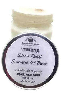 Aromatherapy Candle | Stress Relief, Soy Wax, 6 Ounce