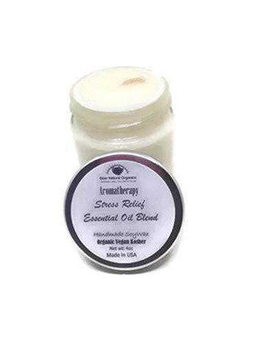 Aromatherapy Candle | Stress Relief, Soy Wax, 6 Ounce