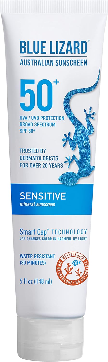 Sunscreen | SPF 50+, Water Resistant, Unscented, 5 fl oz