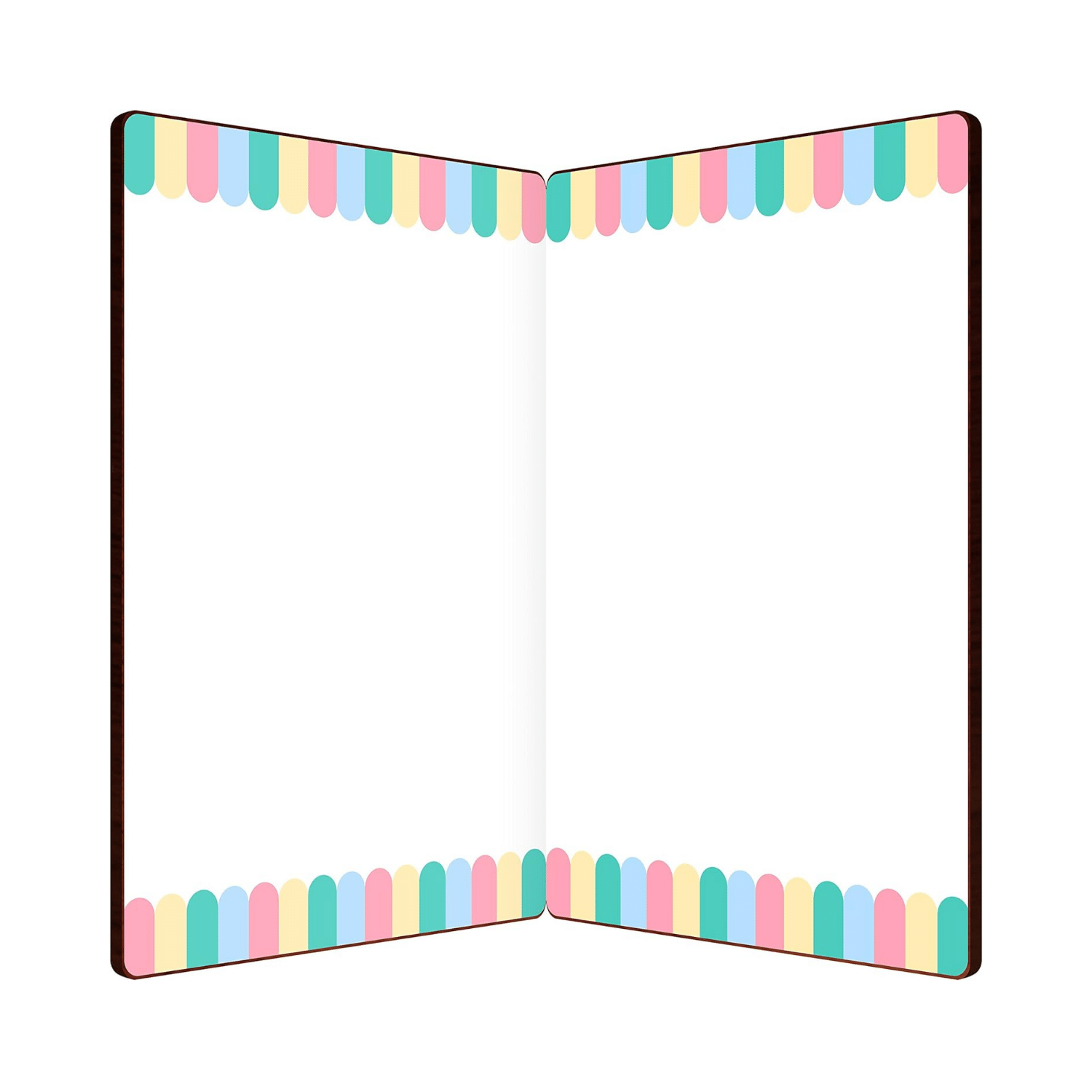 Handcrafted Bamboo Birthday Cards - Balloon Party