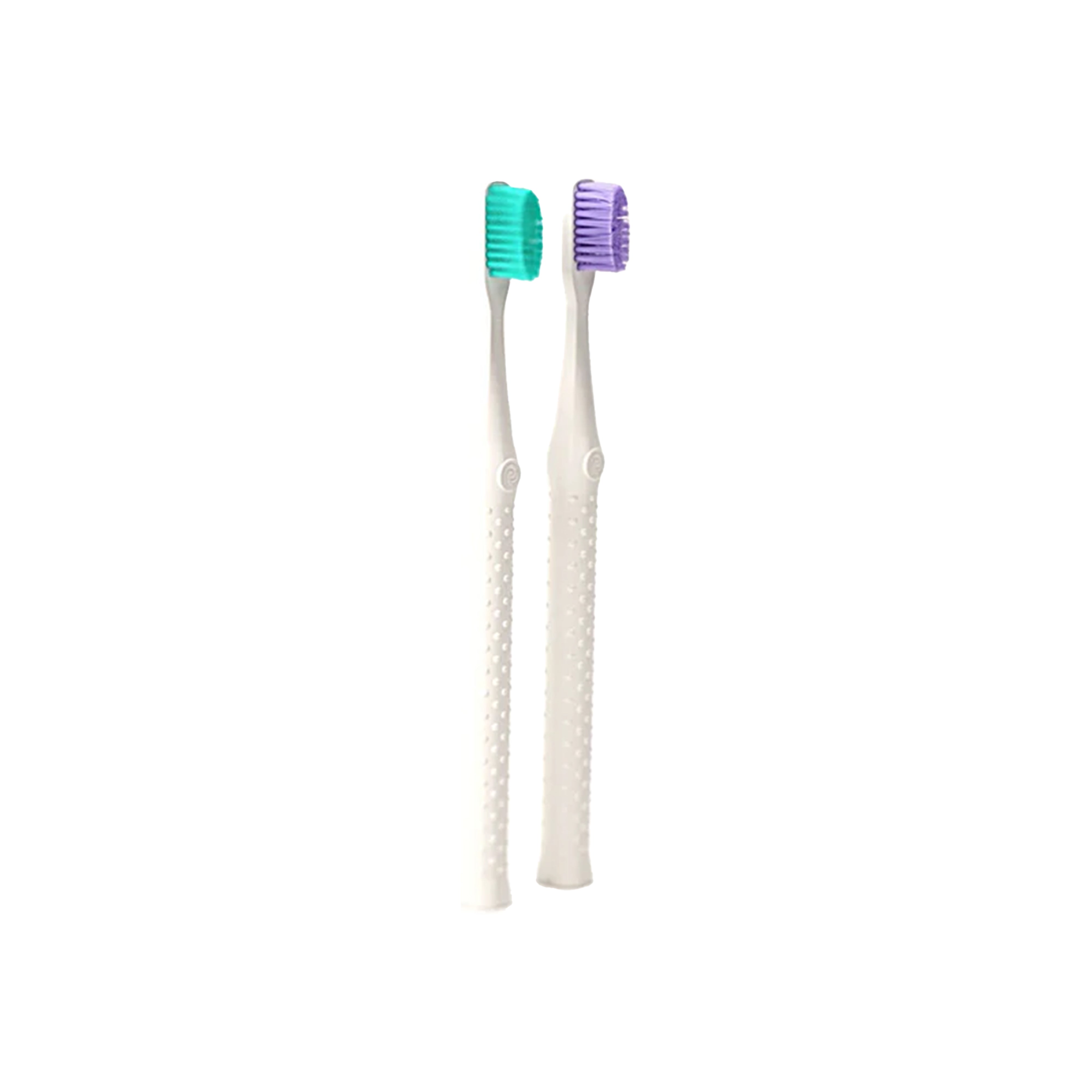 Eco Toothbrushes | 2 Pieces, Purple & Aqua