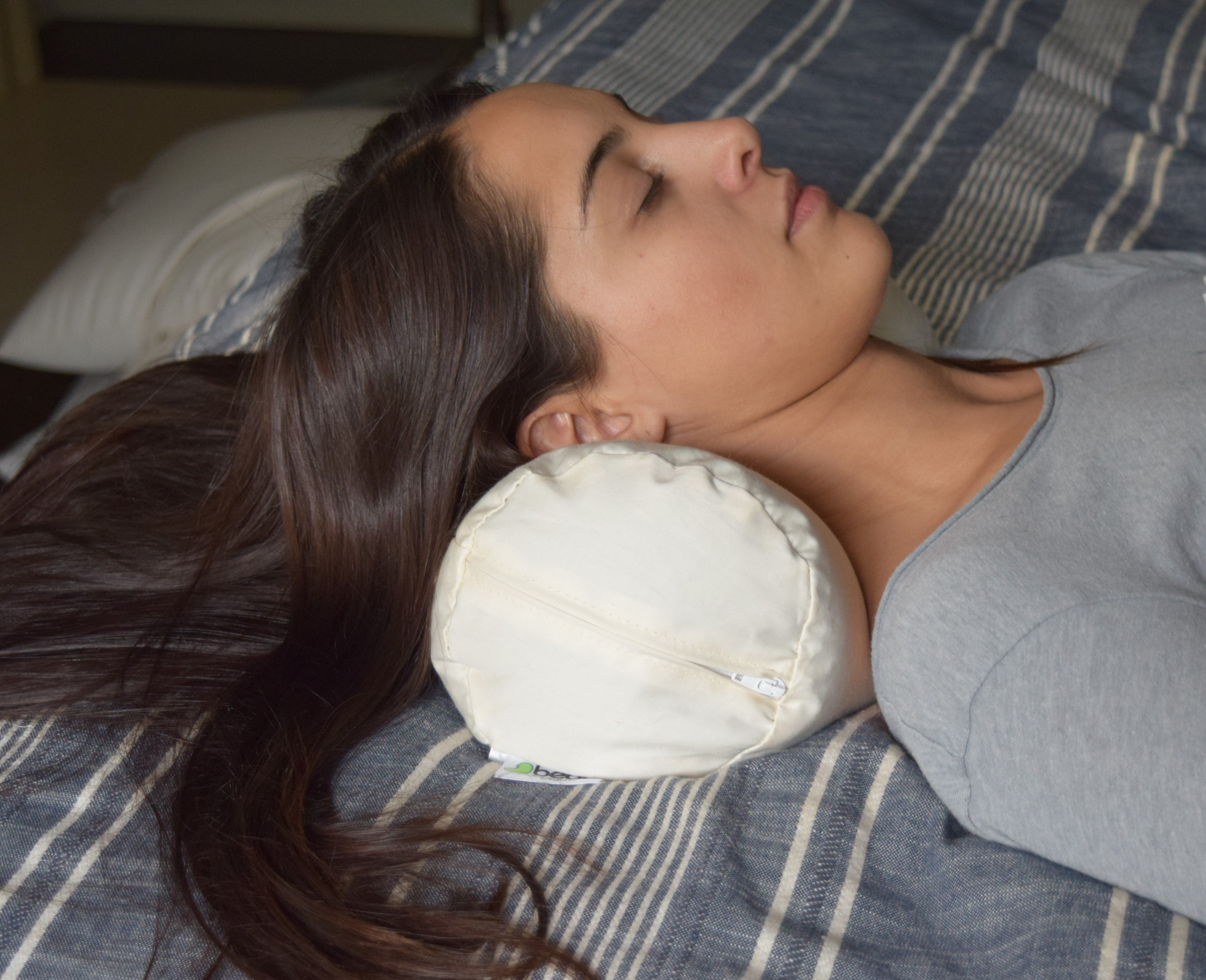 Organic Cotton Neck Roll Pillow