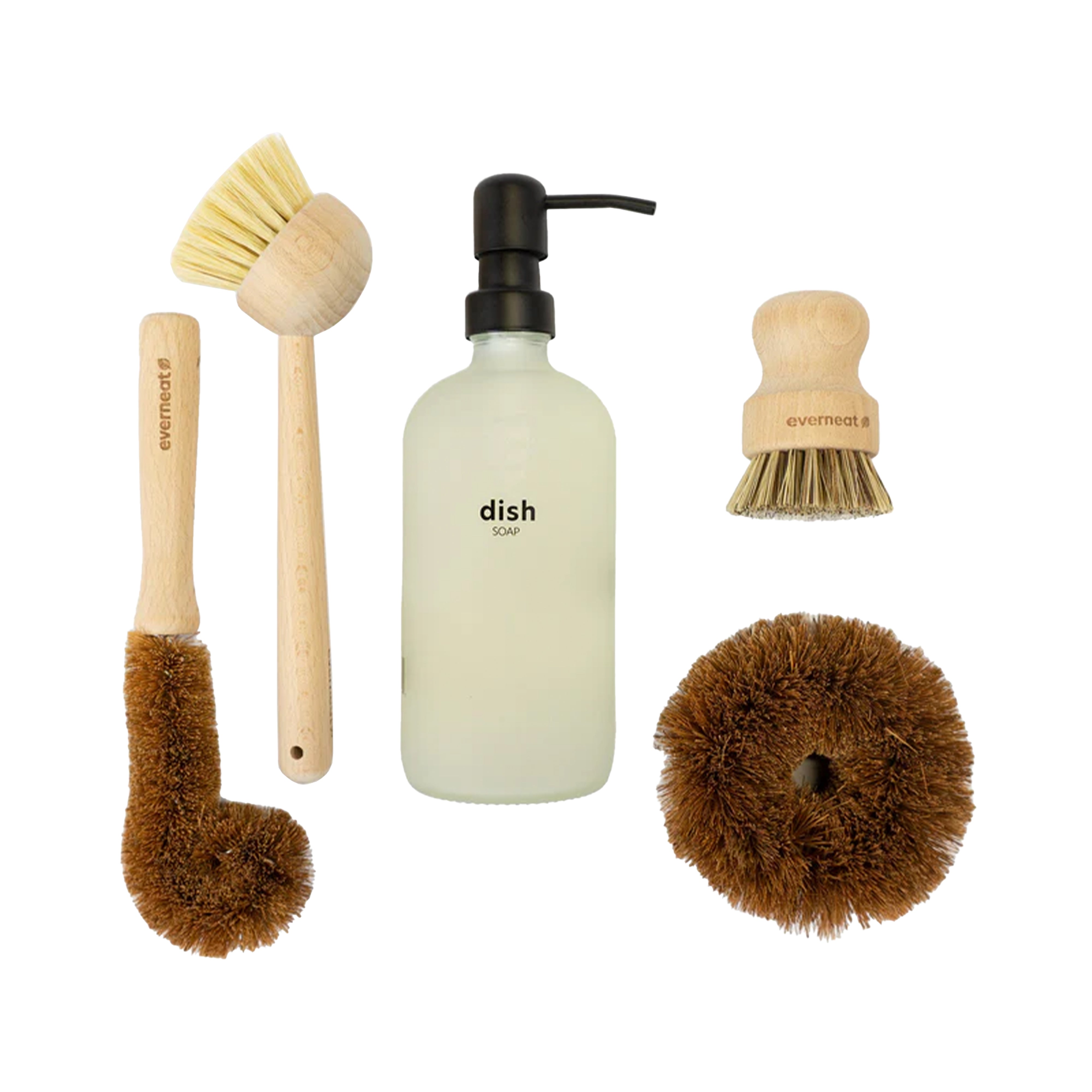 Dish Soap & Brush Kit