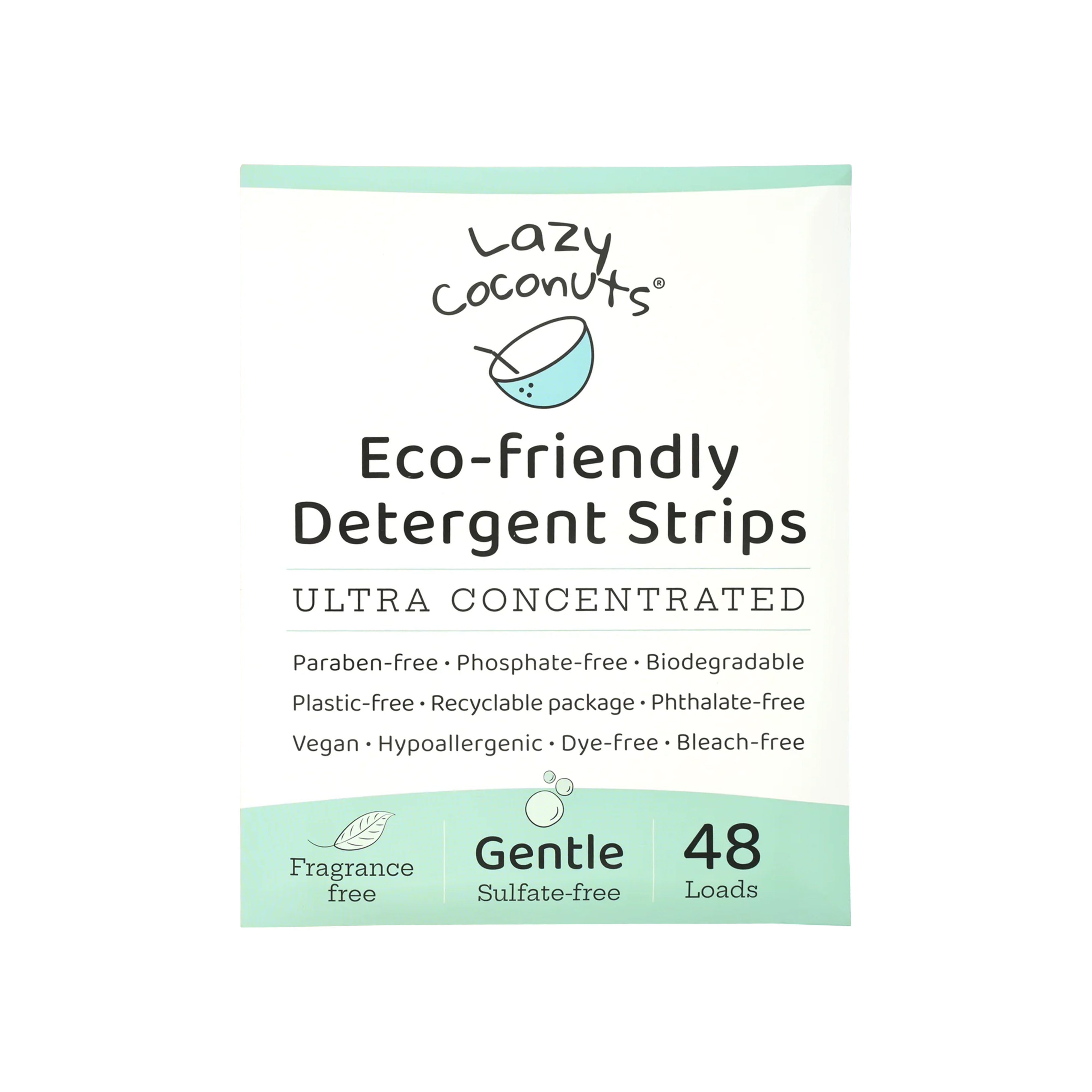 Gentle Laundry Detergent Strips