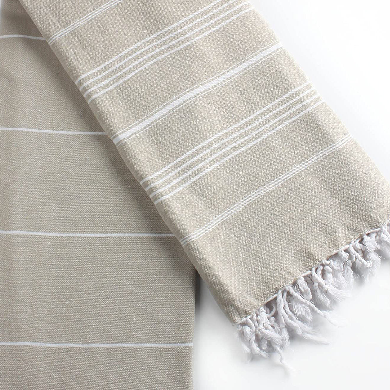 Turkish Towel/Blanket | Pure, Beige, 71"x39"