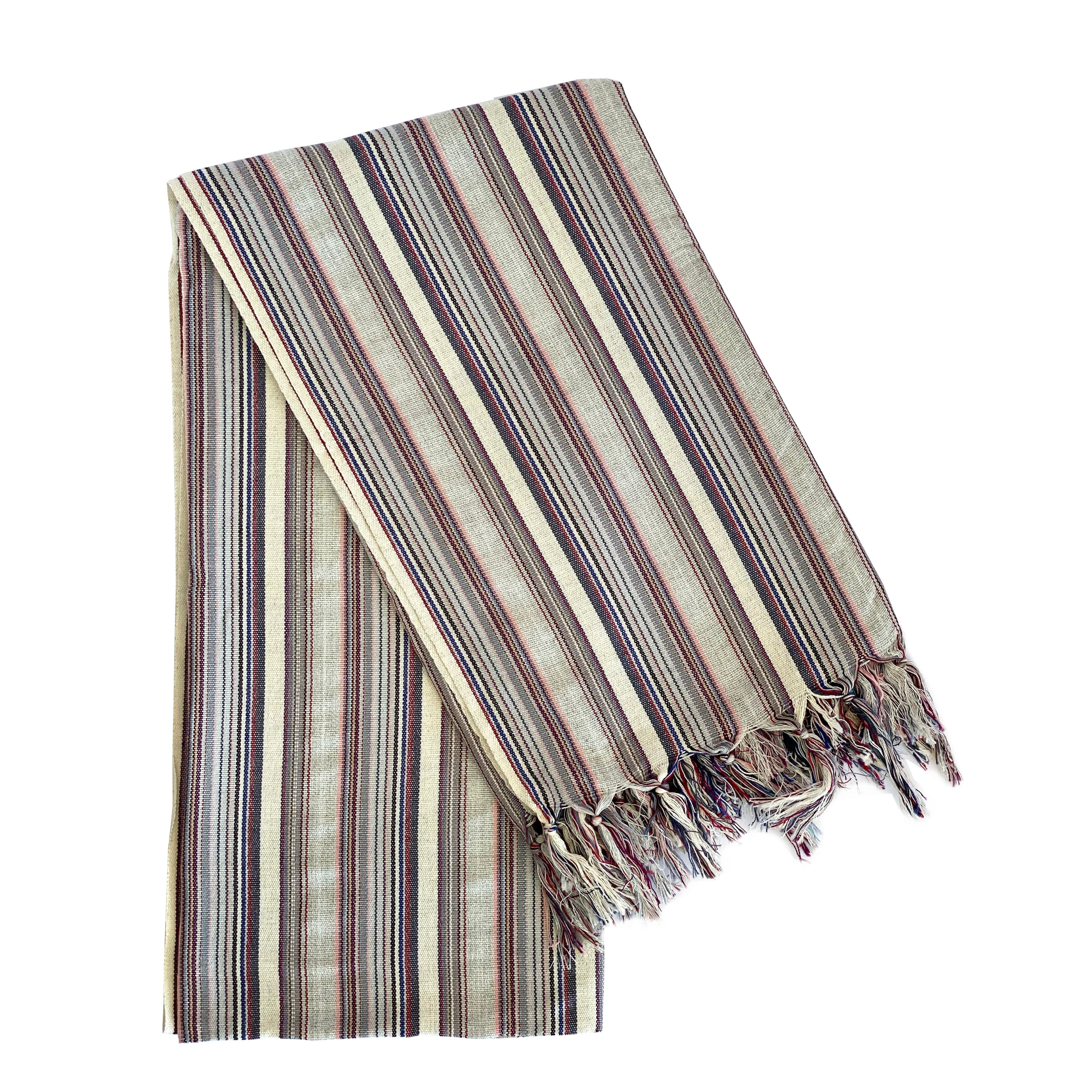 Turkish Towel/Blanket | Casablanca, Gray, 70"x30"