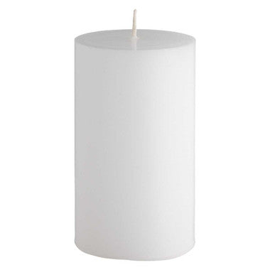 Pillar Candle | Handmade, Dye Free, Unscented, 10 oz, 2.45" x 4.2"