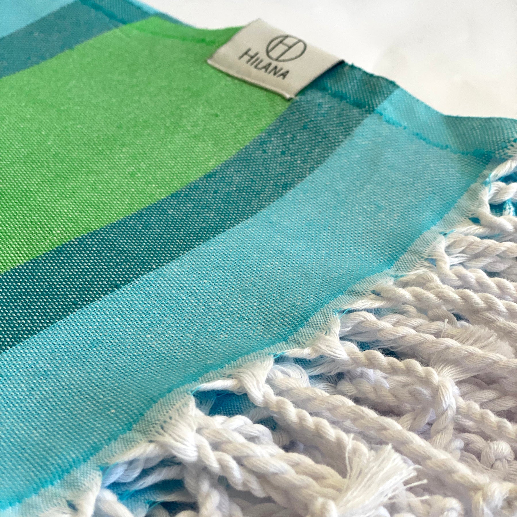 Turkish Towel/Blanket | Samara, Green, 71" x 39"