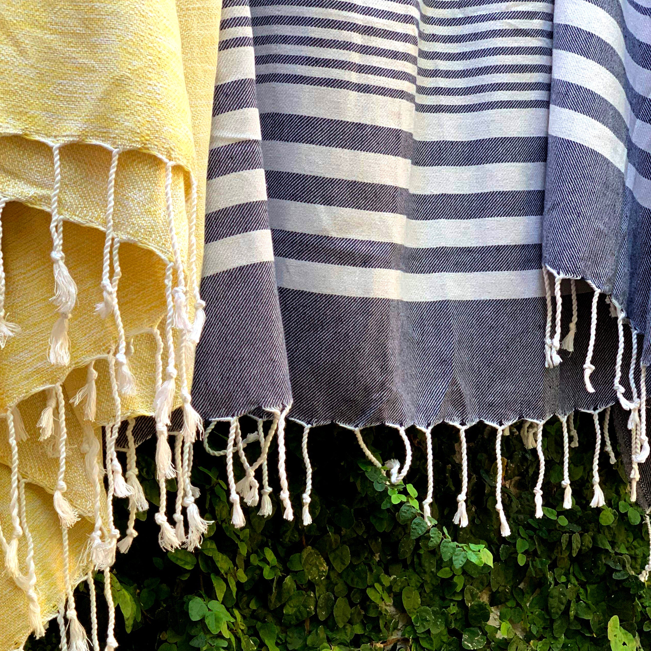 Upcycled Cotton Throw Blanket | Ultra Soft, 180x150 cm