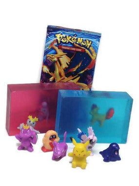 Kids Soap | Clear Soap with Pokémon Toy Inside