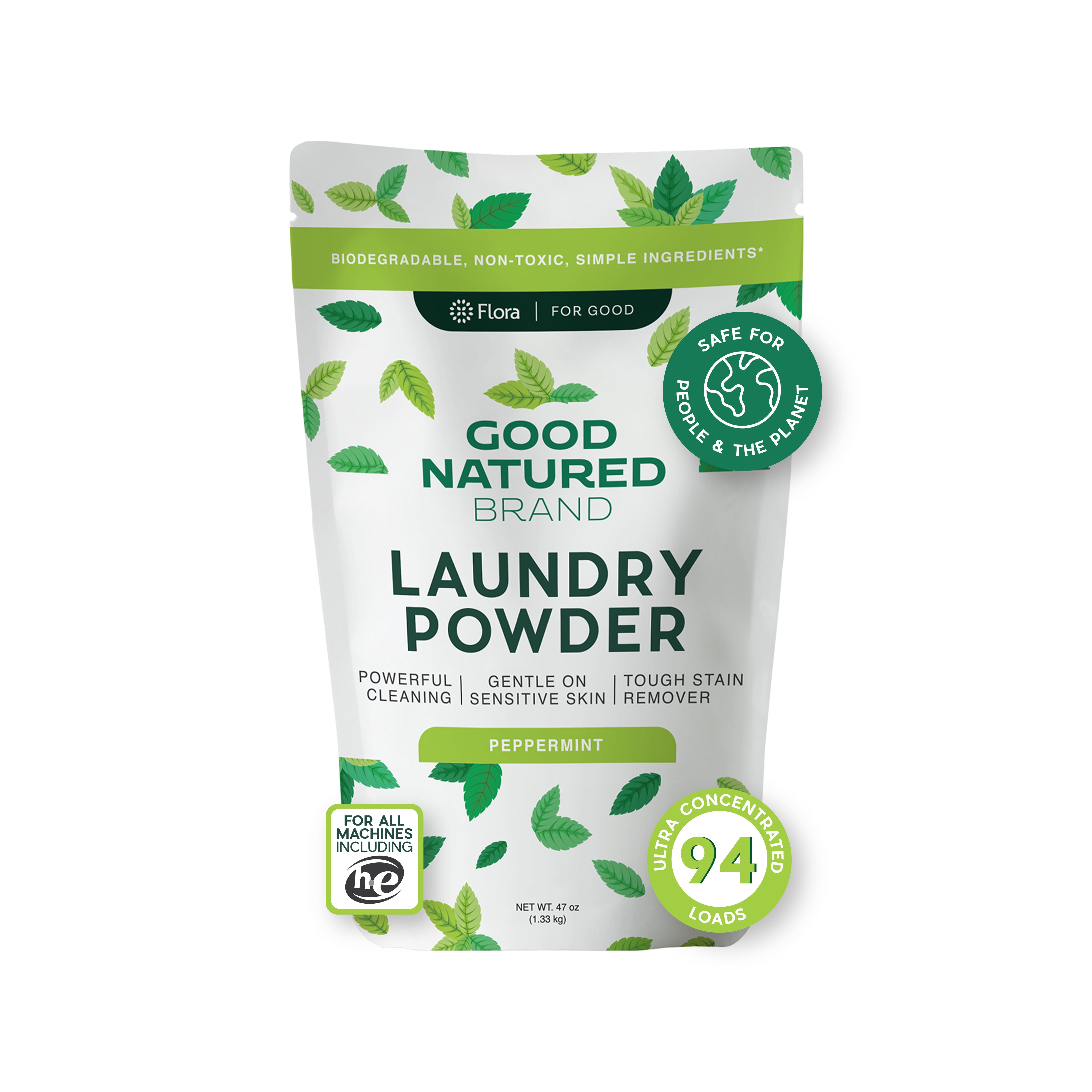 Laundry Powder - Peppermint | 47 oz