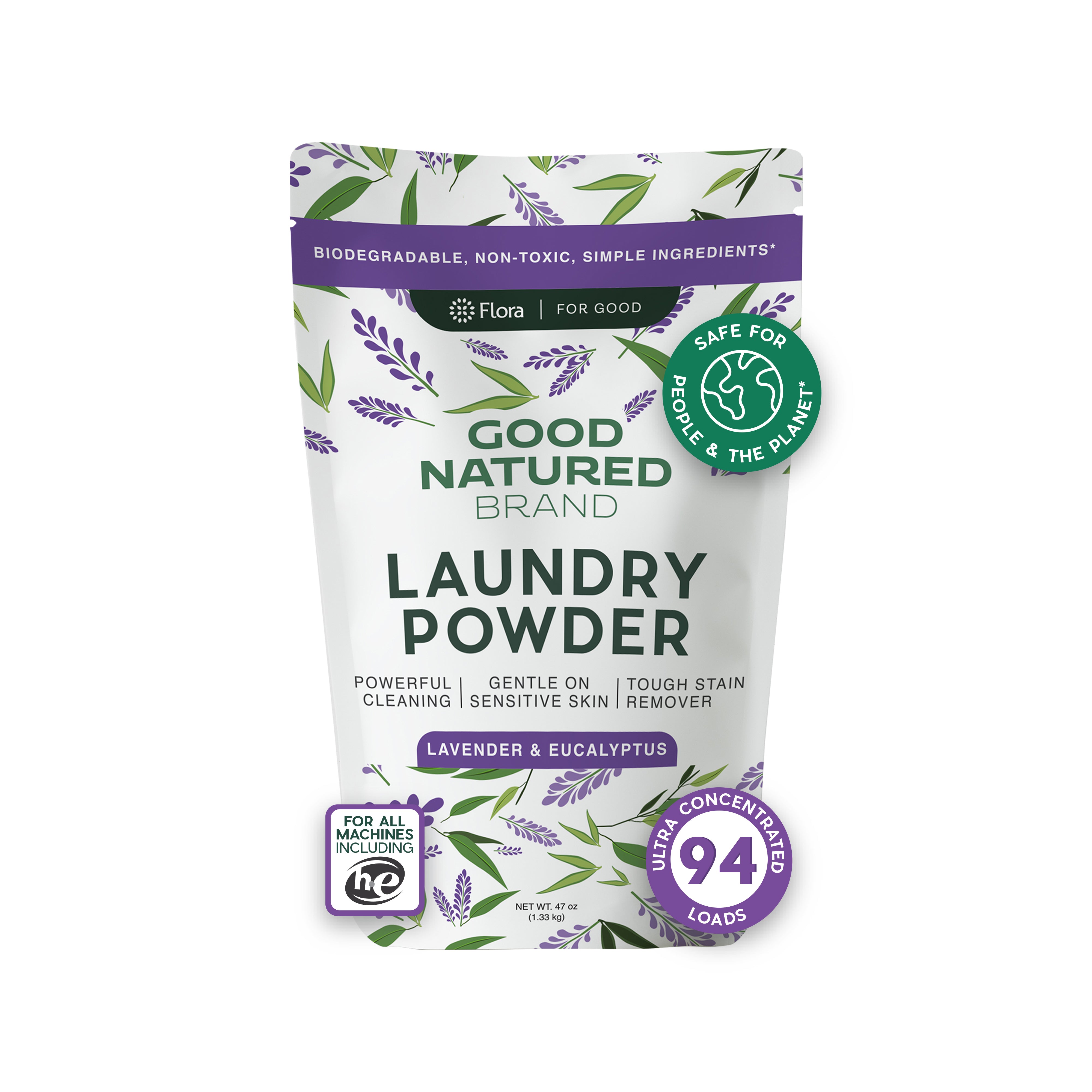 Natural Laundry Powder - Lavender & Eucalyptus