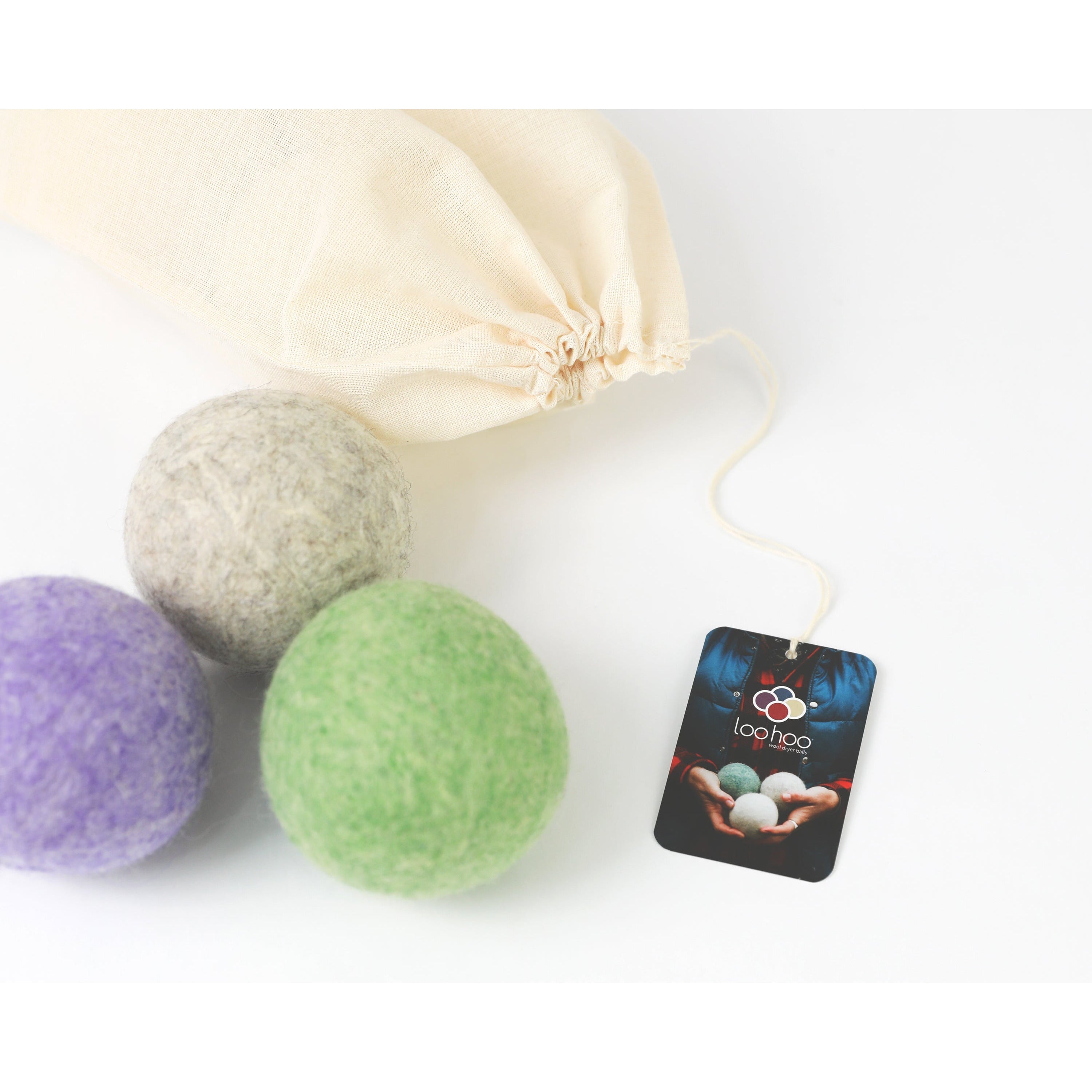 Wool Dryer Balls | Deluxe Starter 3-Pack