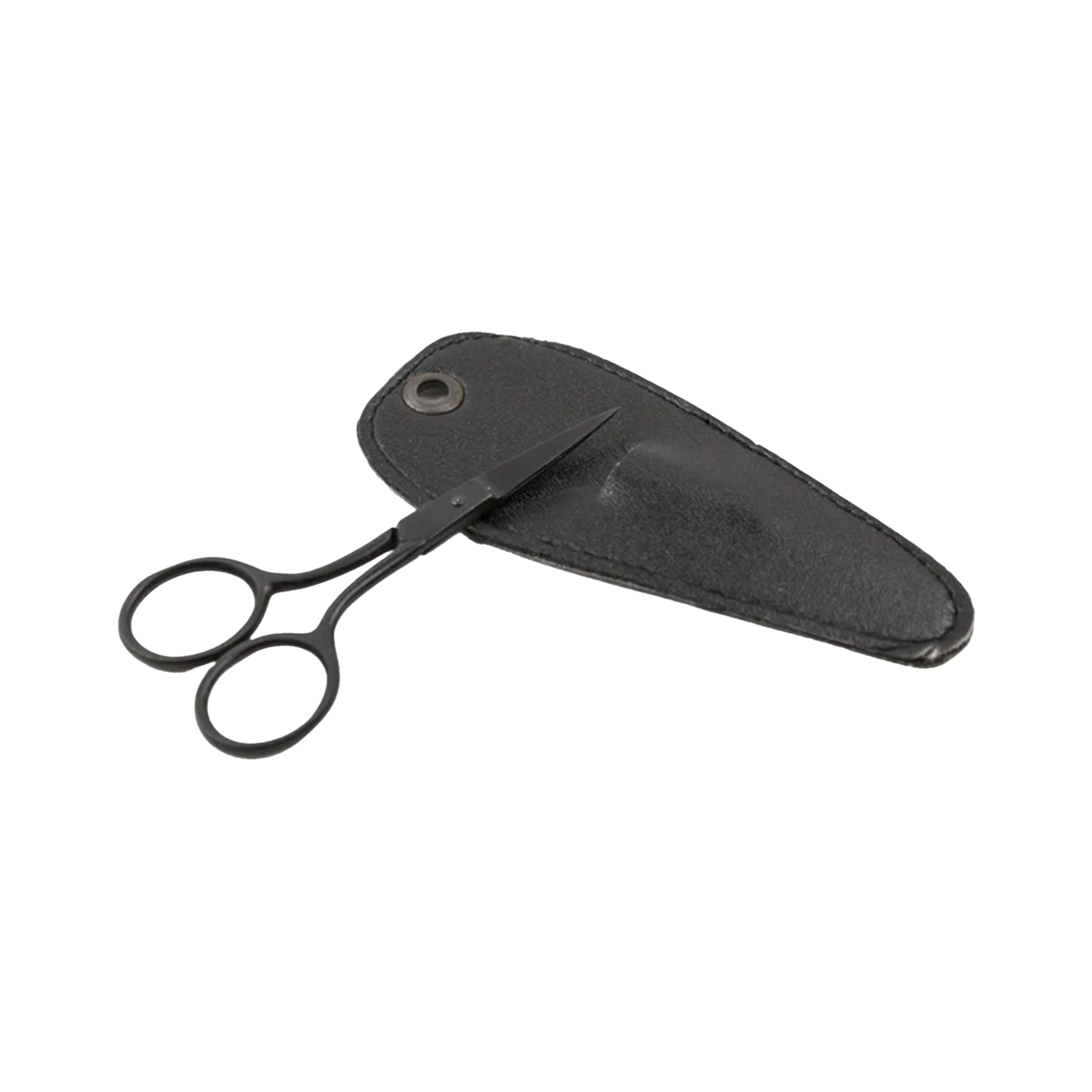 4" Stainless Steel Scissors | Matte Black, Brushed Gunmetal, Ergonomic