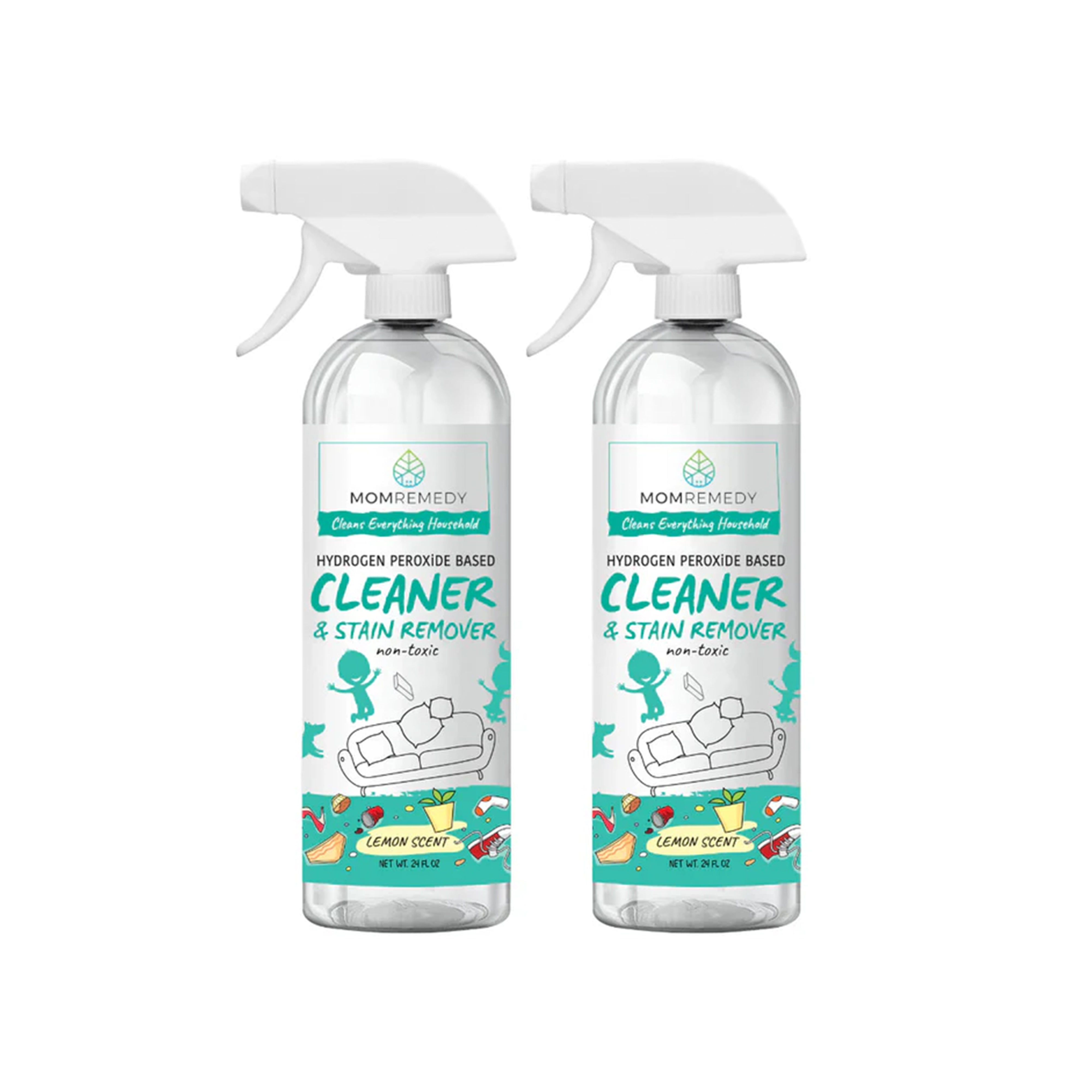 Hydrogen Peroxide Cleaning Spray | 2 Pack, 24 oz each