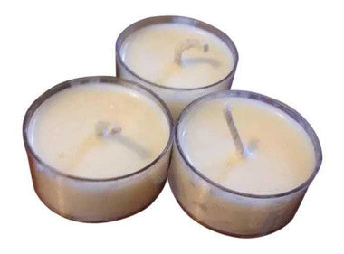 Tea Light Candles | Unscented, Purple - Pack of 20