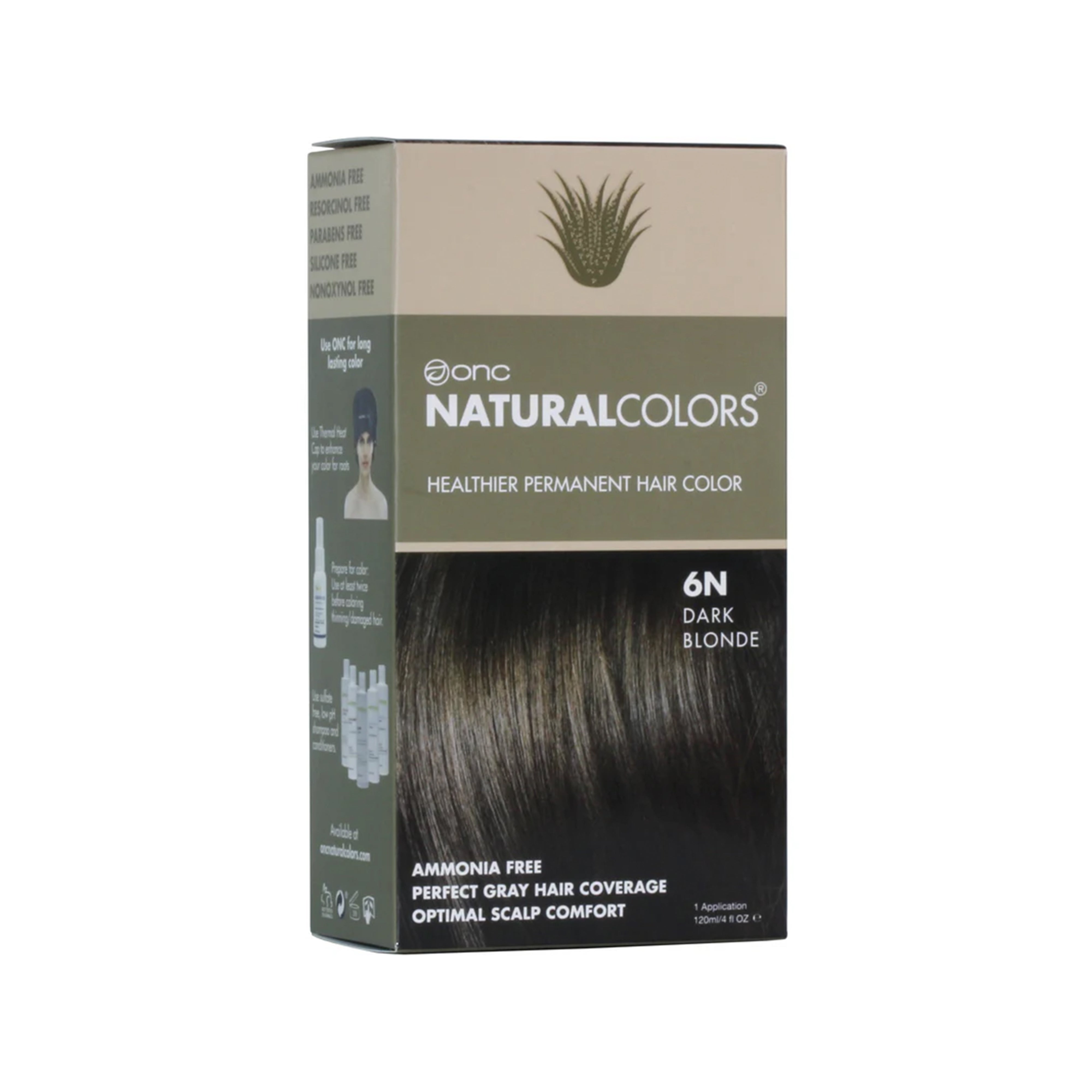 Hair Dye | Heat Activated, 6N Natural Dark Brown, 4 fl. oz.