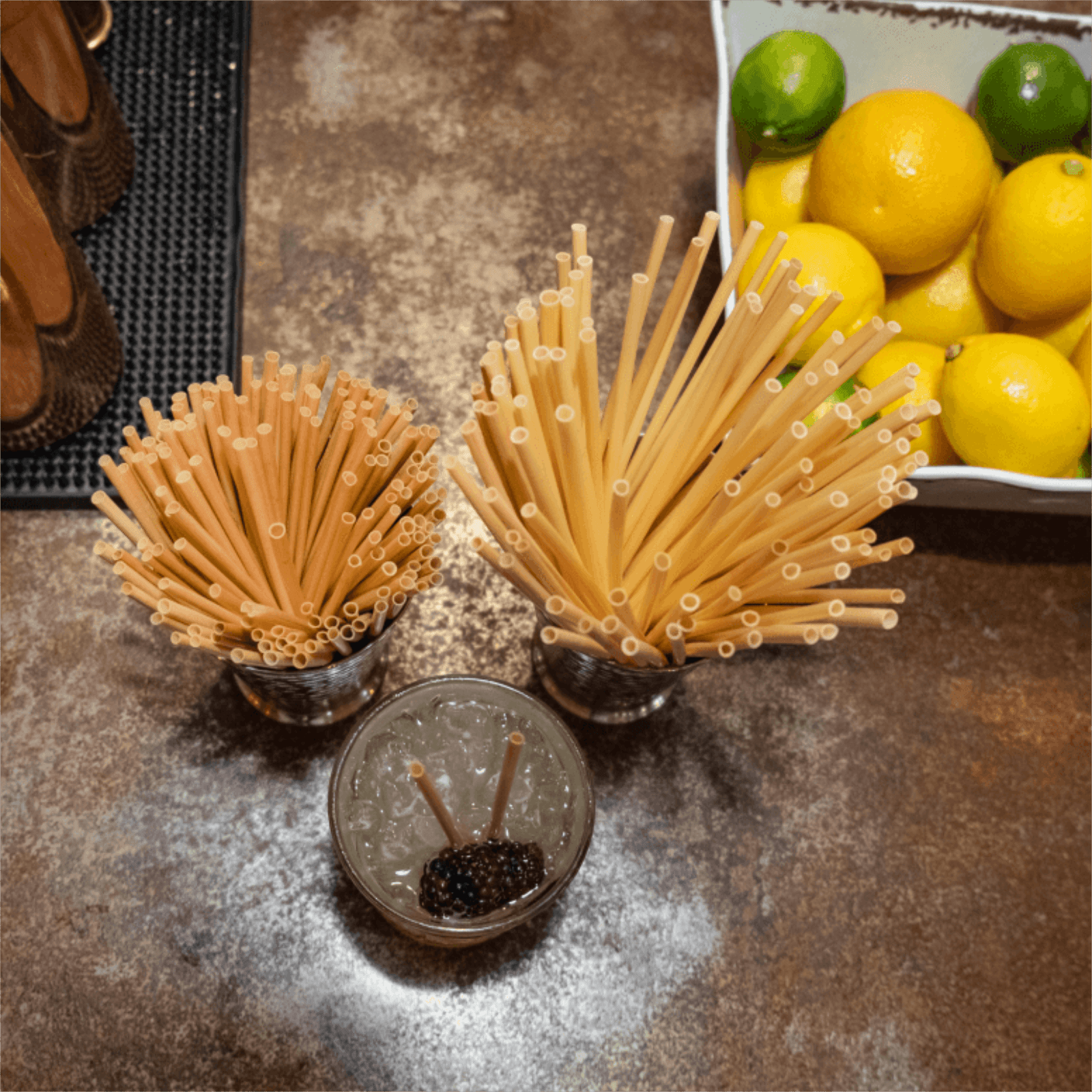 Wheat Straws | Cocktail 5.75" or Tall 7.75"