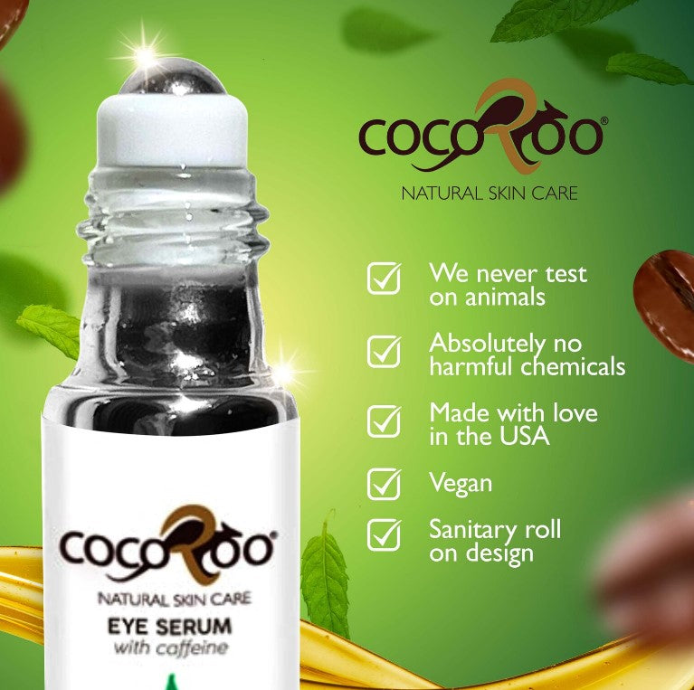 Eye Serum | Caffeine Infused, Peppermint Scent