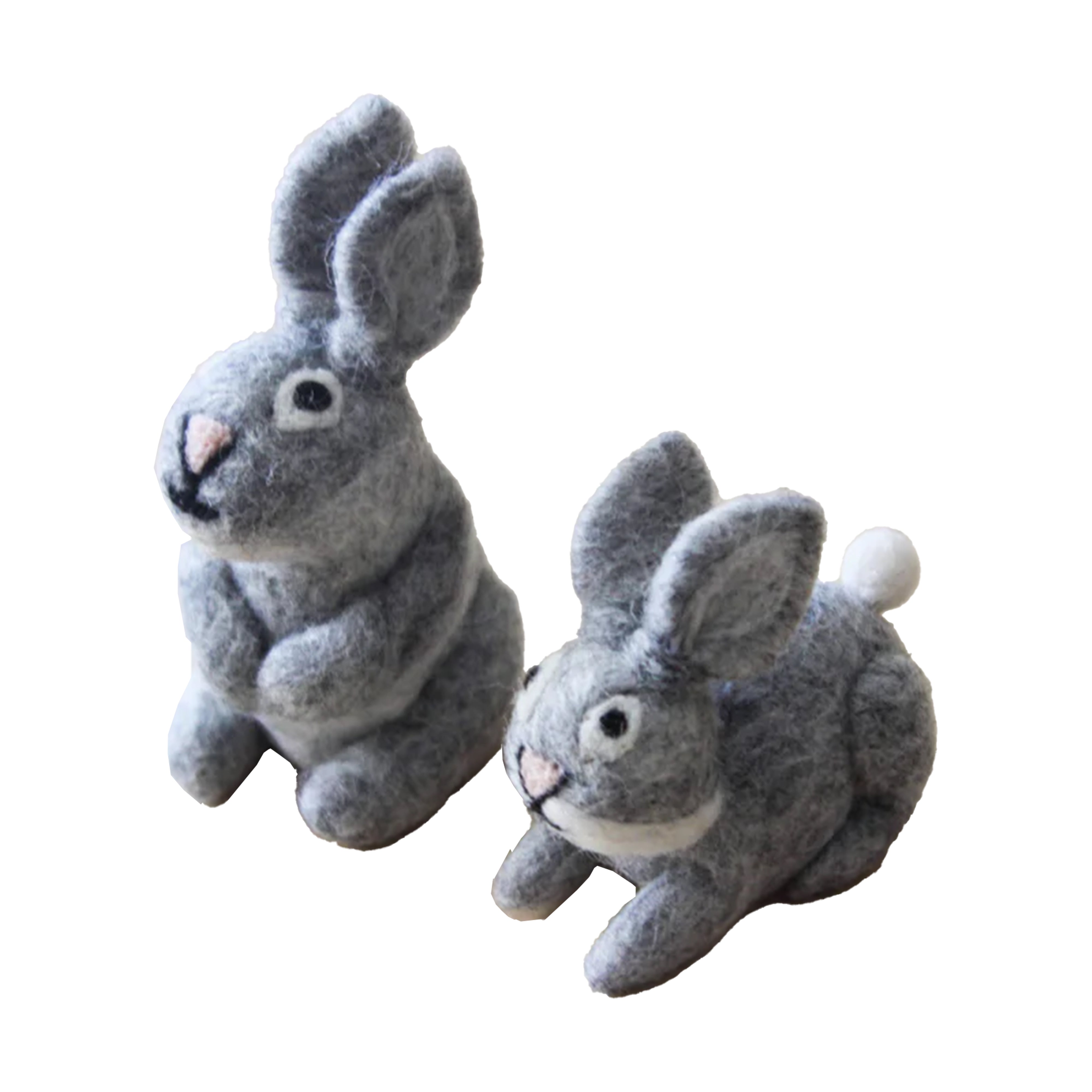 Felt Bunny Duo