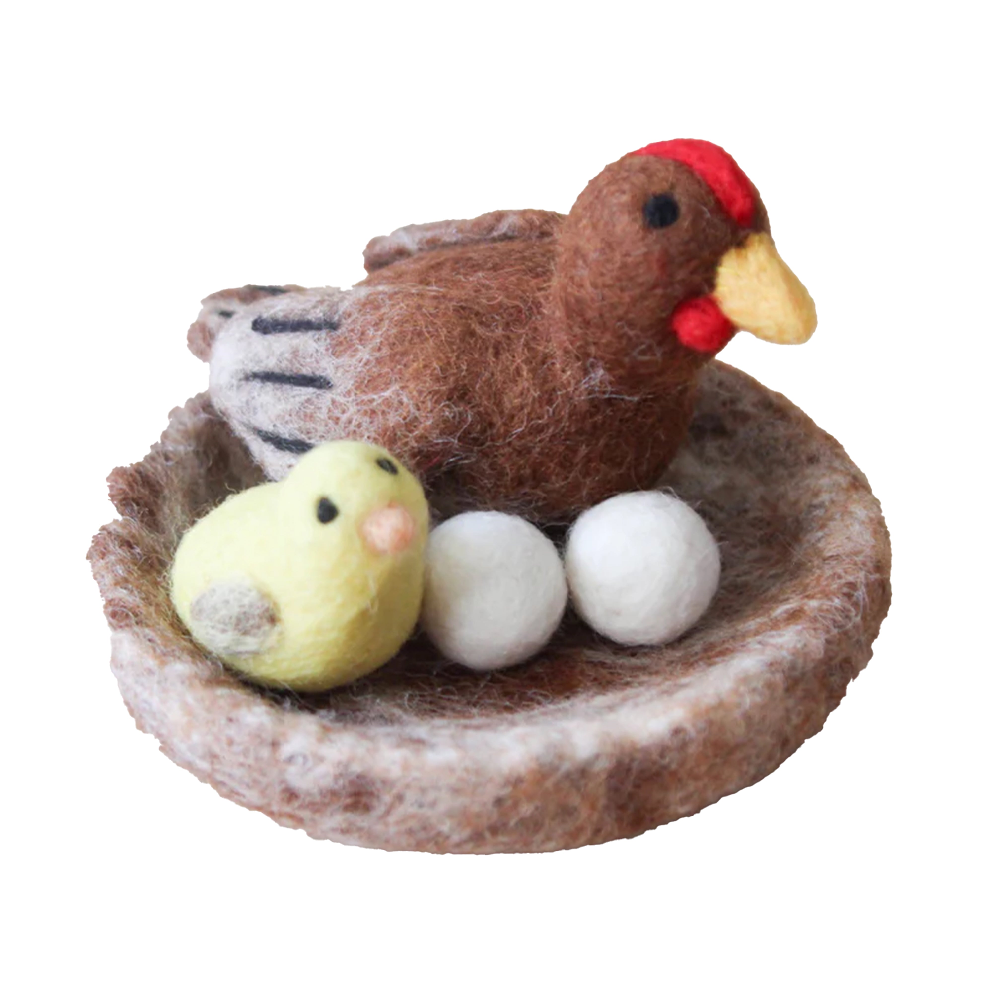 Felt Hen and Chick Set