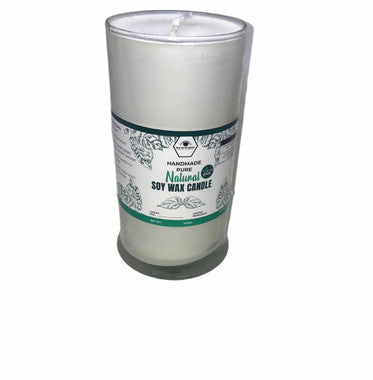 Pillar Candle | Pure Dye Free, Unscented, 3" x 4" - 12