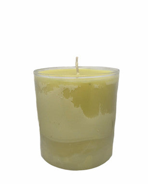 Pillar Candle | 100% Beeswax, Golden Yellow, 3" x 4"