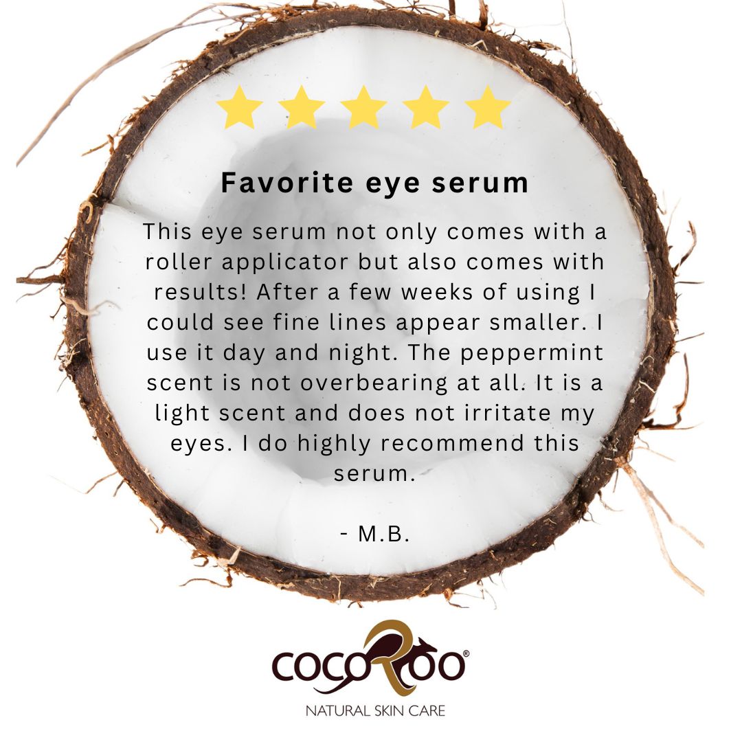 Eye Serum | Caffeine Infused, Peppermint Scent