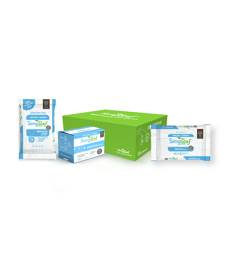 Unscented Flushable Wipes Max Bundle